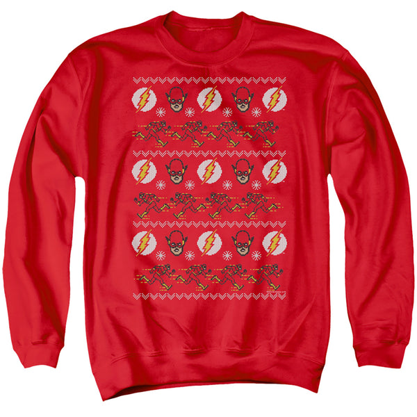 Flash - The Flash Ugly Christmas SweaterAdult Crewneck Sweatshirt