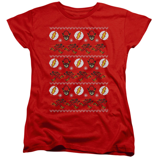 Flash - The Flash Ugly Christmas SweaterWomen's Short Sleeve