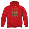 JLA - Justice Shields Christmas Sweater Adult Pullover Hoodie