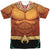 JLA - Aquaman Rebirth Uniform Adult Regular Fit Short Sleeve 100% Poly
