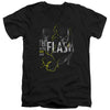 Flash - Bold Flash Adult Slim Fit V Neck Cotton