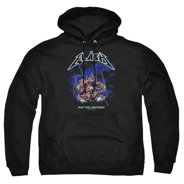 Flash - Run The Lightning Adult Pullover Hoodie
