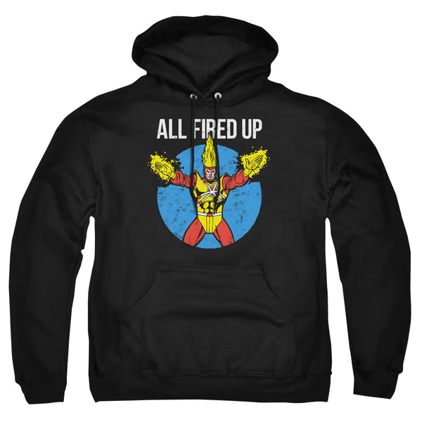 JLA - Firestorms Party Adult Pullover Hoodie