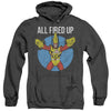 JLA - Firestorms Party Adult Heather Hoodie