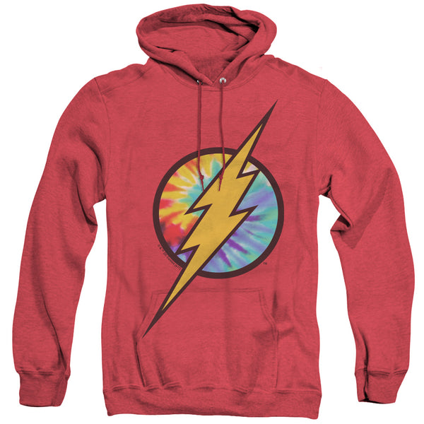 Flash - Tie Dye Flash Logo Adult Heather Hoodie