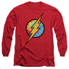 Flash - Tie Dye Flash Logo Adult Long Sleeve