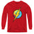Flash - Tie Dye Flash Logo L - S Youth