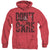 JLA - Don’T Care Adult Heather Hoodie