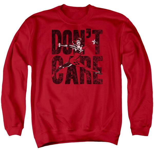 JLA - Don’T Care Adult Crewneck Sweatshirt