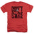 JLA - Don’T Care Adult Regular Fit Heather Short Sleeve