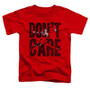 JLA - Don’T Care Toddler Short Sleeve