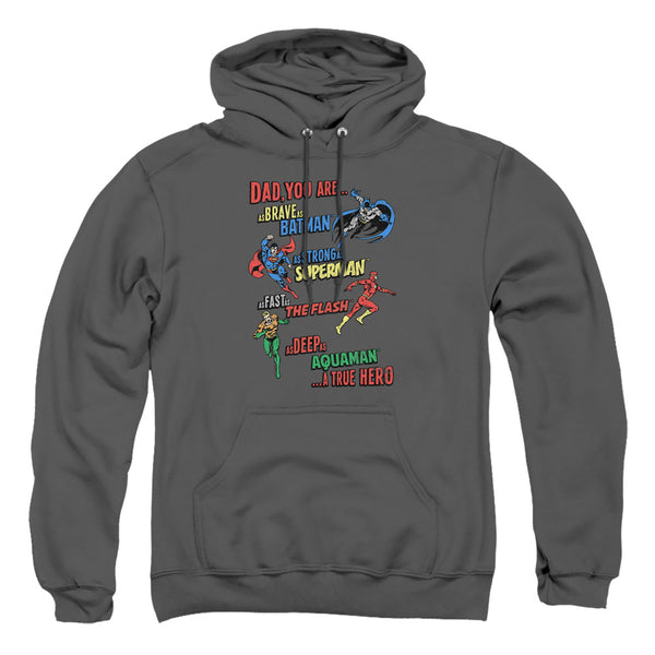 JLA - Dad Hero Adult Pullover Hoodie