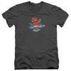 Flash - Too Slow Adult Slim Fit V Neck Cotton