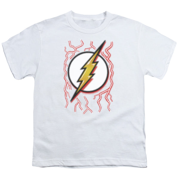 Flash - Airbrush Bolt Youth Short Sleeve