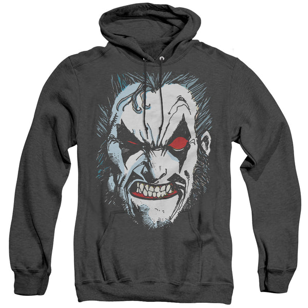 JLA - In Lo Face Adult Heather Hoodie