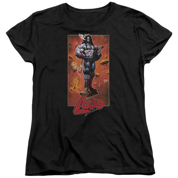 JLA - Lobo Pose Women's Short Sleeve