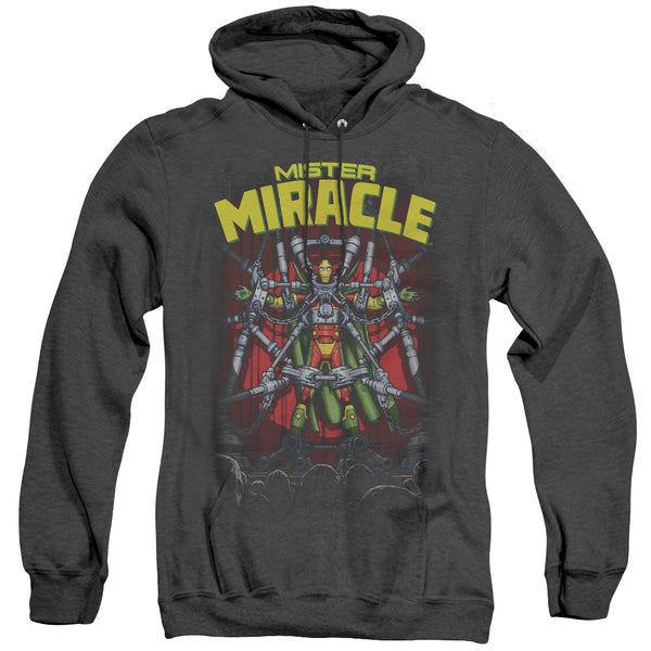 JLA - Mister Miracle Adult Heather Hoodie