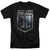 Justice League Movie - Shield Logo Adult Regular Fit Short Sleeve