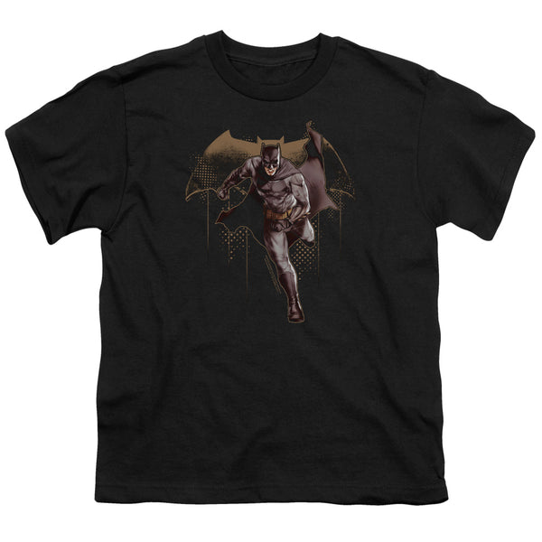 Justice League Movie - Caped Crusader Youth Short Sleeve