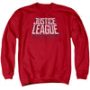 Justice League Movie - League Distressed Adult Crewneck Sweatshirt