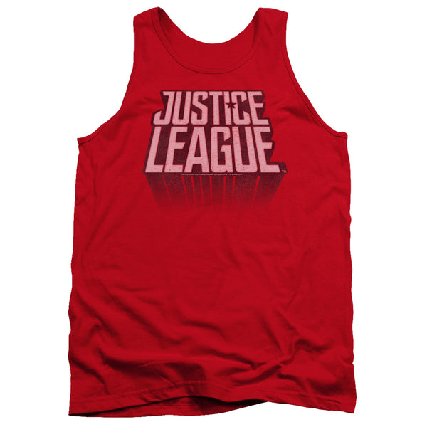 Justice League Movie - League Distressed Adult Tank Top