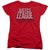 Justice League Movie - League Distressed Women's Short Sleeve