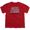 Justice League Movie - League Distressed Youth Short Sleeve