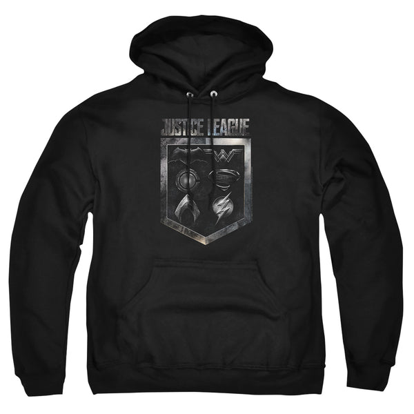 Justice League Movie - Shield Of Emblems Adult Pullover Hoodie