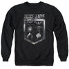 Justice League Movie - Shield Of Emblems Adult Crewneck Sweatshirt