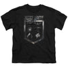 Justice League Movie - Shield Of Emblems Youth Short Sleeve
