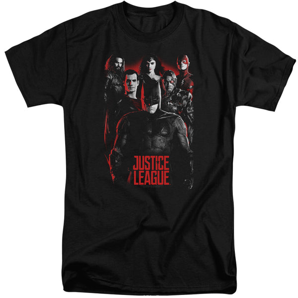 Justice League Movie - The League Adult Tall Fit Short Sleeve