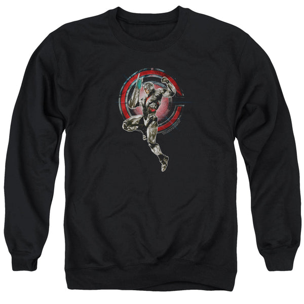 Justice League Movie - Cyborg Adult Crewneck Sweatshirt