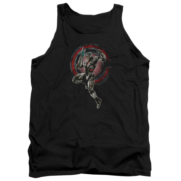 Justice League Movie - Cyborg Adult Tank Top