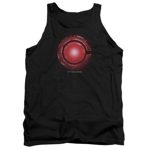 Justice League Movie - Cyborg Logo Adult Tank Top