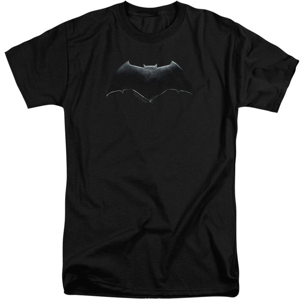 Justice League Movie - Batman Logo Adult Tall Fit Short Sleeve