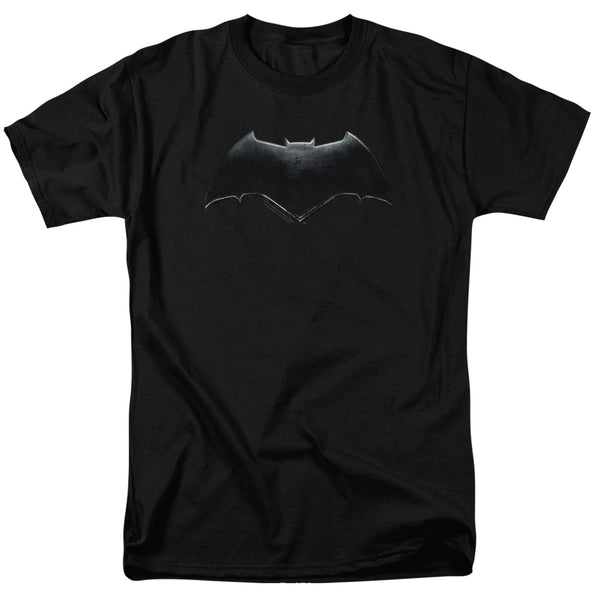 Justice League Movie - Batman Logo Adult Regular Fit Short Sleeve