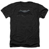 Justice League Movie - Batman Logo Adult Regular Fit Heather Short Sleeve