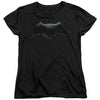 Justice League Movie - Batman Logo Women's Short Sleeve