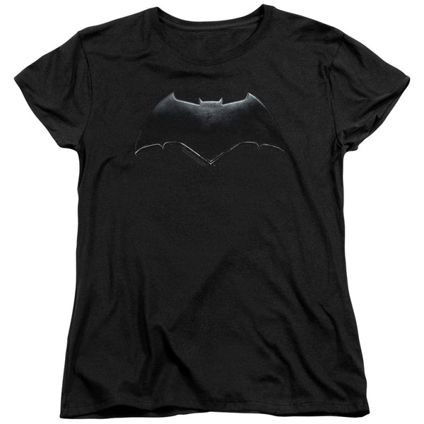 Justice League Movie - Batman Logo Women's Short Sleeve