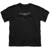 Justice League Movie - Batman Logo Youth Short Sleeve