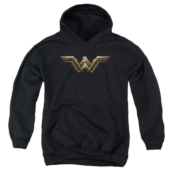 Justice League Movie - Wonder Woman Logo Youth Hooded Sweatshirt