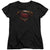 Justice League Movie - Superman Logo Women's Short Sleeve