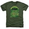 Justice League Movie - Kryptonite Adult Regular Fit Heather Short Sleeve