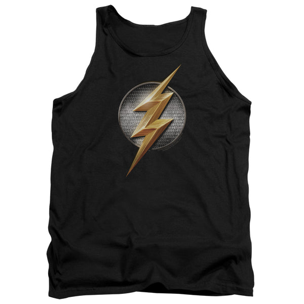 Justice League Movie - Flash Logo Adult Tank Top