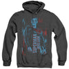 Justice League Movie - Superman Adult Heather Hoodie