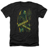 Justice League Movie - Aquaman Adult Regular Fit Heather Short Sleeve