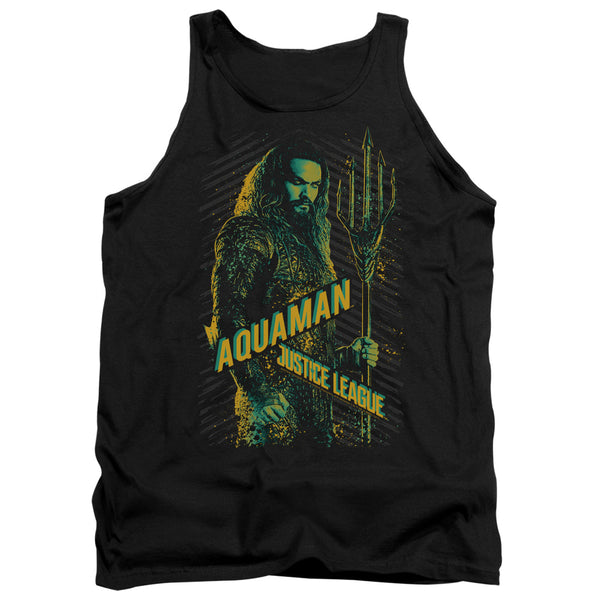 Justice League Movie - Aquaman Adult Tank Top