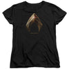 Justice League Movie - Aquaman Logo Women's Short Sleeve