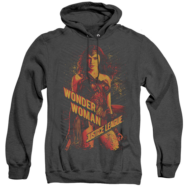 Justice League Movie - Wonder Woman Adult Heather Hoodie