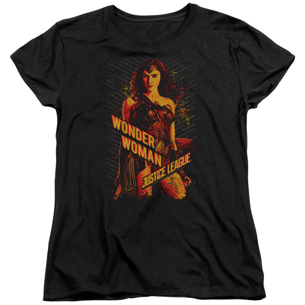 Justice League Movie - Wonder Woman Women's Short Sleeve